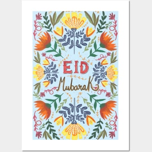 Eid mubarak 2024 Posters and Art